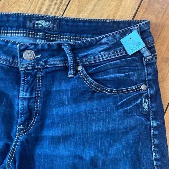 Silver suki skinny crop jeans - Picture 2 of 7